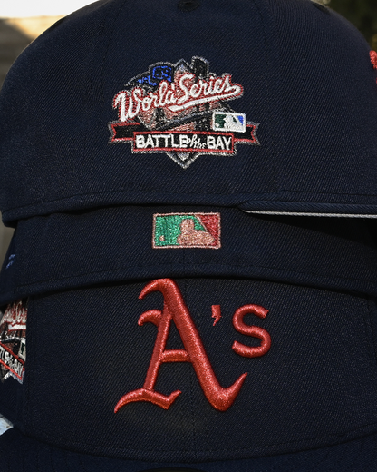 Oakland Athletics 1989 World Series Navy 59Fifty New Era
