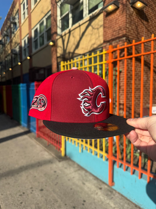 Calgary Flames 20th Anniversary Multi/Black 59Fifty New Era