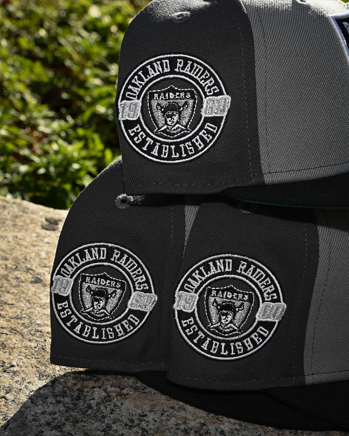 Oakland Raiders 1960 Storm Grey/Black 59Fifty New Era