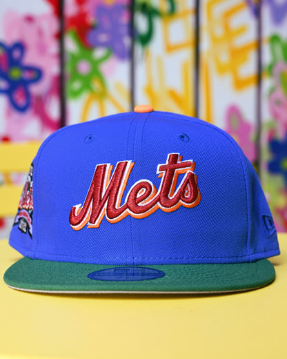 New York Mets 40th Anniversary Blue Blue/Kelly Green 59Fifty New Era