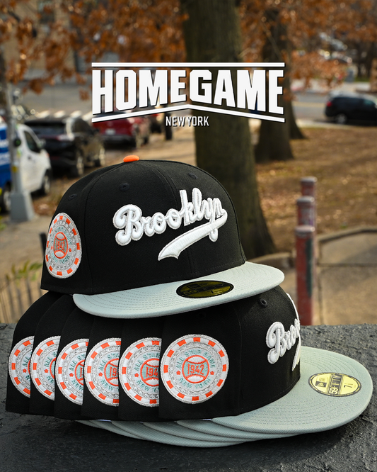 Brooklyn Dodgers 1942 All Star Game Black/Everest Green 59Fifty New Era