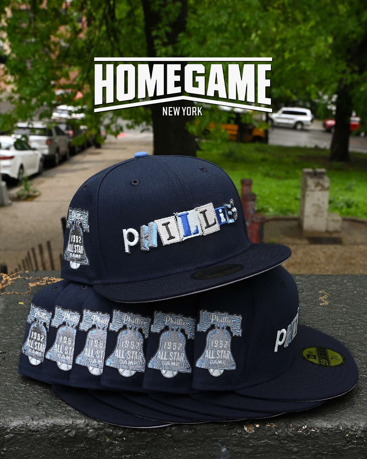 Philadelphia Phillies 1952 All Star Game Night Shift Navy 59Fifty New Era