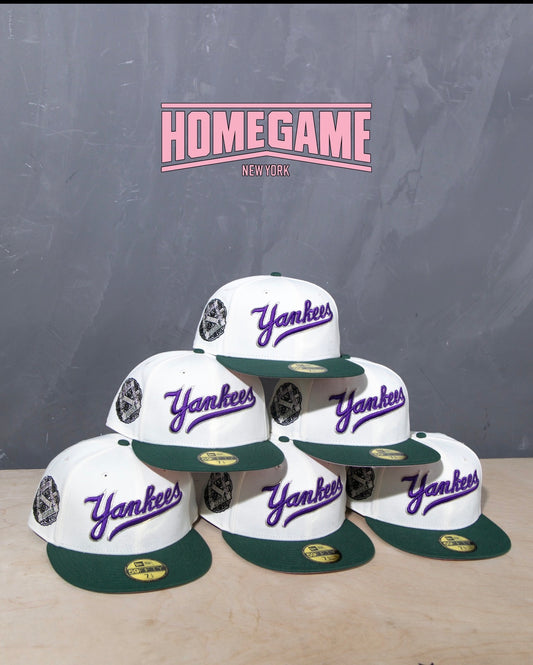 PRE-ORDER! New York Yankees Yankee Stadium Chrome White/Dark Green 59Fifty New Era