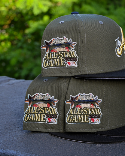 PRE-ORDER Atlanta Braves 2000 All Star Game Olive/Black 59Fifty New Era