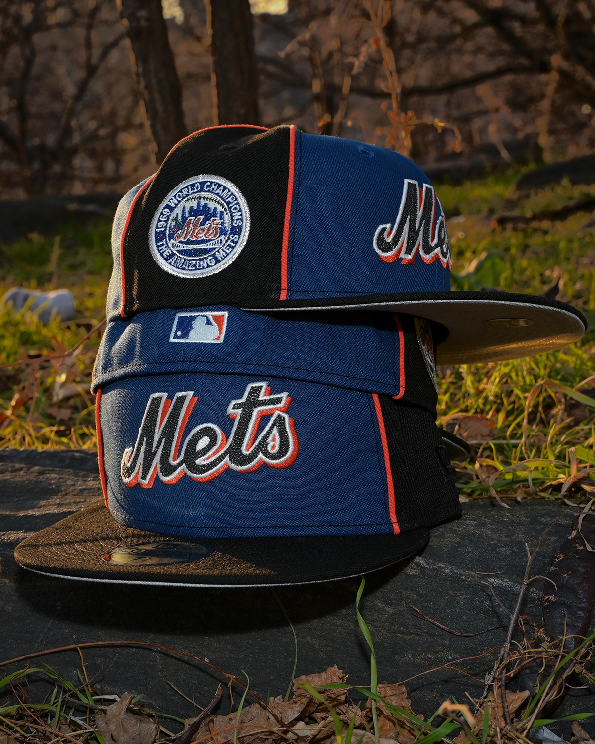 New York Mets 1969 World Champions Royal/Black 59Fifty New Era