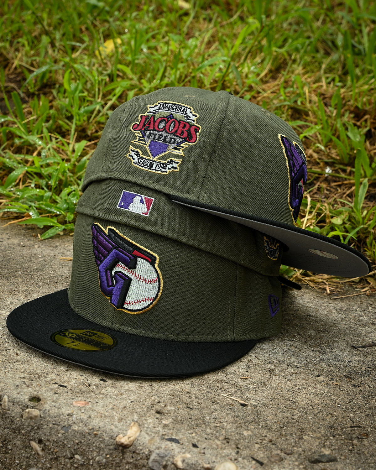 Cleveland Guardians Jacob’s Field, New Olive/Black 59Fifty New Era