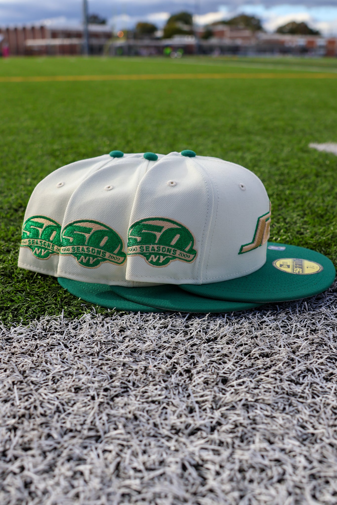 New York Jets 1960 Season Chrome White/Green 59Fifty New Era