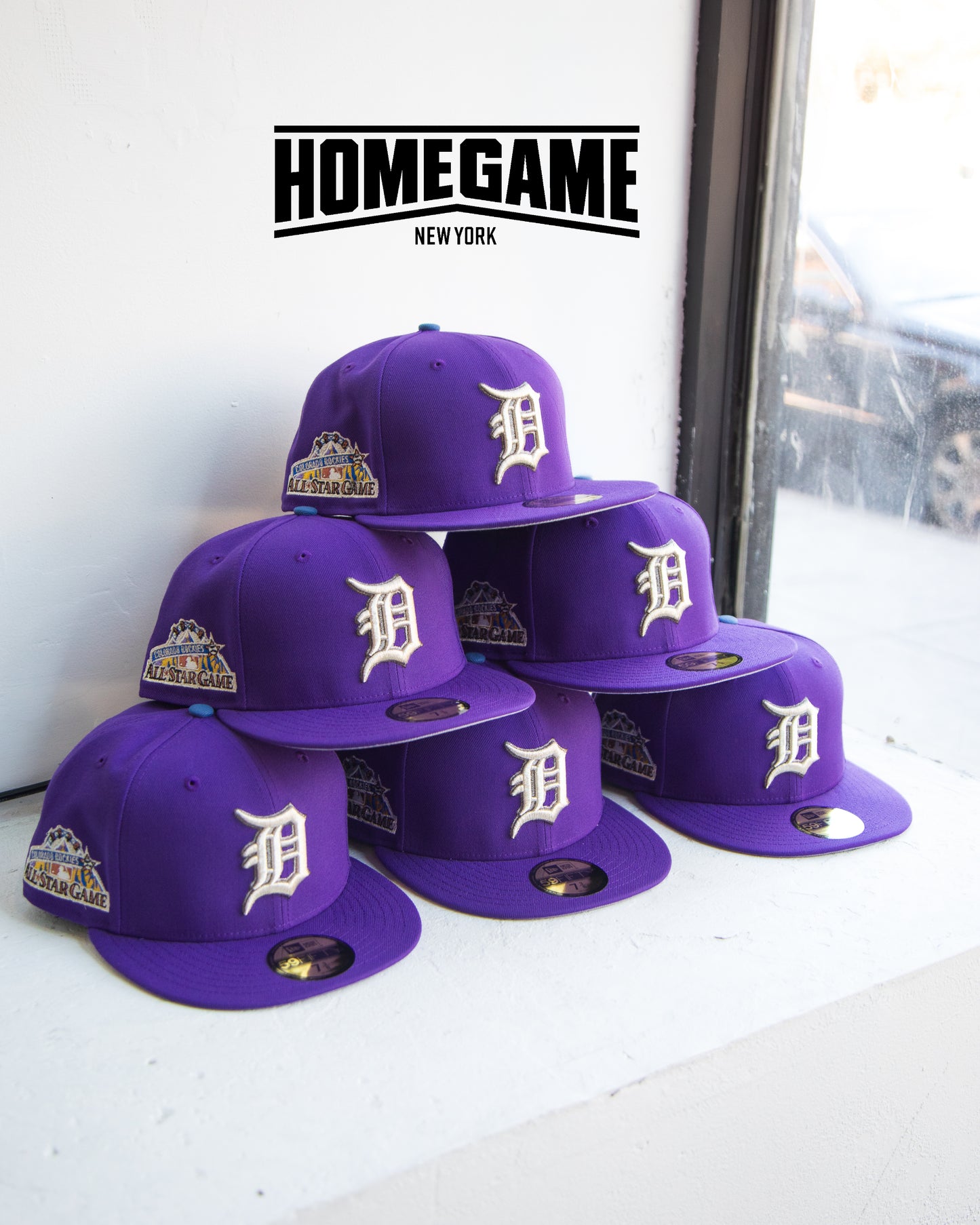Detroit Tigers 1993 All Star Game True Purple 59Fifty New Era