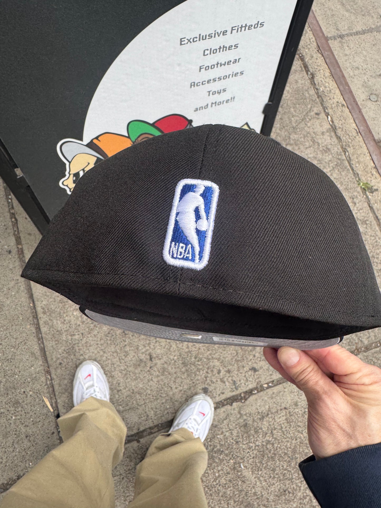 New York Knicks Plain Jain Black 59Fifty New Era