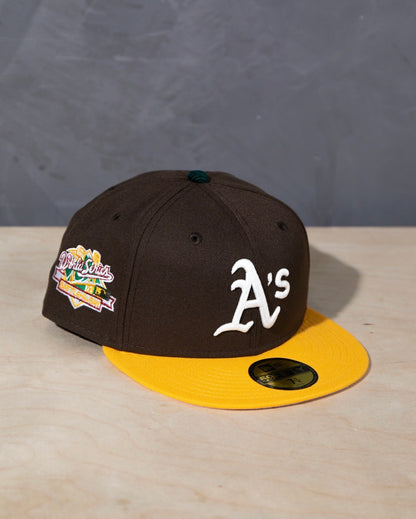 PRE-ORDER Oakland Athletic Battle of the Bay Brown/A Gold 59Fifty New Era