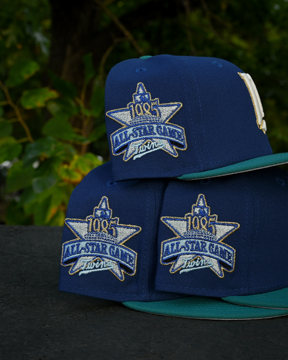 Minnesota Twins 1985 All Star Game Songbird Blue/Northwest Green 59Fifty New Era