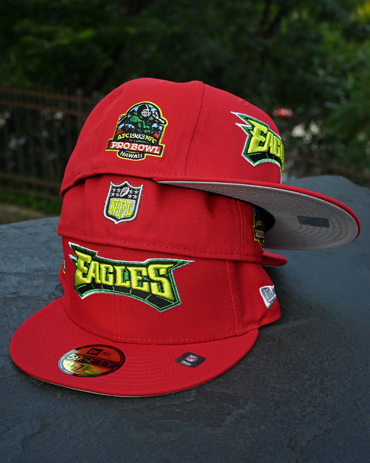 Philadelphia Eagles 1983 Hawaii Pro Bowl Scarlet 59Fifty New Era