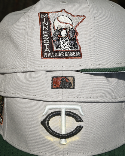 Minnesota Twins 1965 All Star Game Stone/Emerald Green 59Fifty New Era