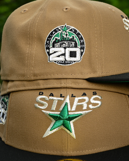 Dallas Stars 20th Anniversary Khaki/Black 59Fifty New Era