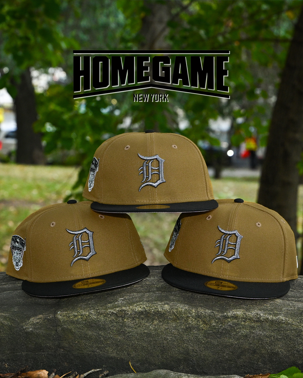Detroit Tigers 2000 Old Gold/Black 59Fifty New Era