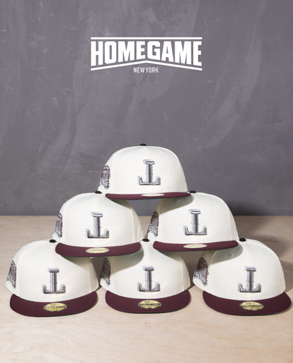 Texas Rangers Final Season Chrome White/Maroon 59Fifty New Era