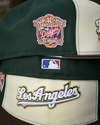 Los Angels Dodgers 40th Anniversary Chrome White/Walnut 59Fifty New Era