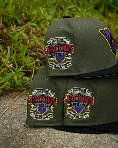 Cleveland Guardians Jacob’s Field, New Olive/Black 59Fifty New Era