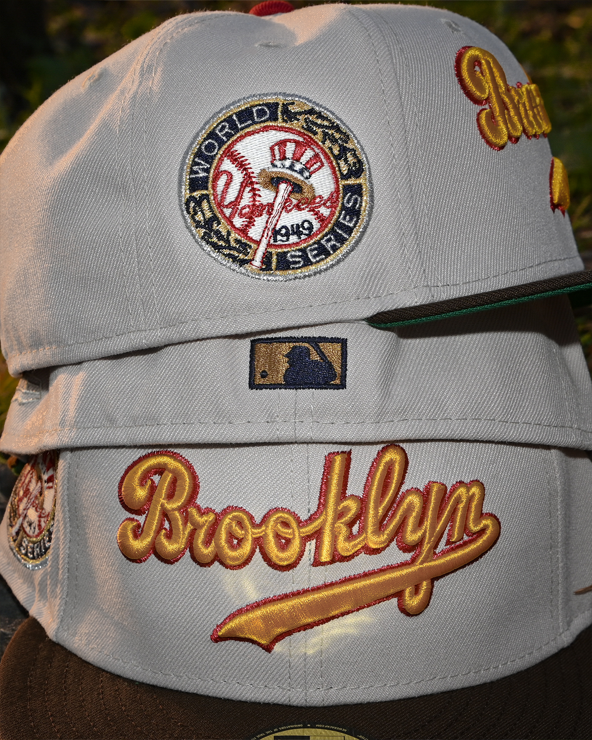 Brooklyn Dodgers 1949 World Series Stone/Walnut 59Fifty New Era