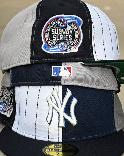 New York Yankees 2000 Subway Series Oceanside Blue/White Navy Pinstripe/Navy 59Fifty New Era