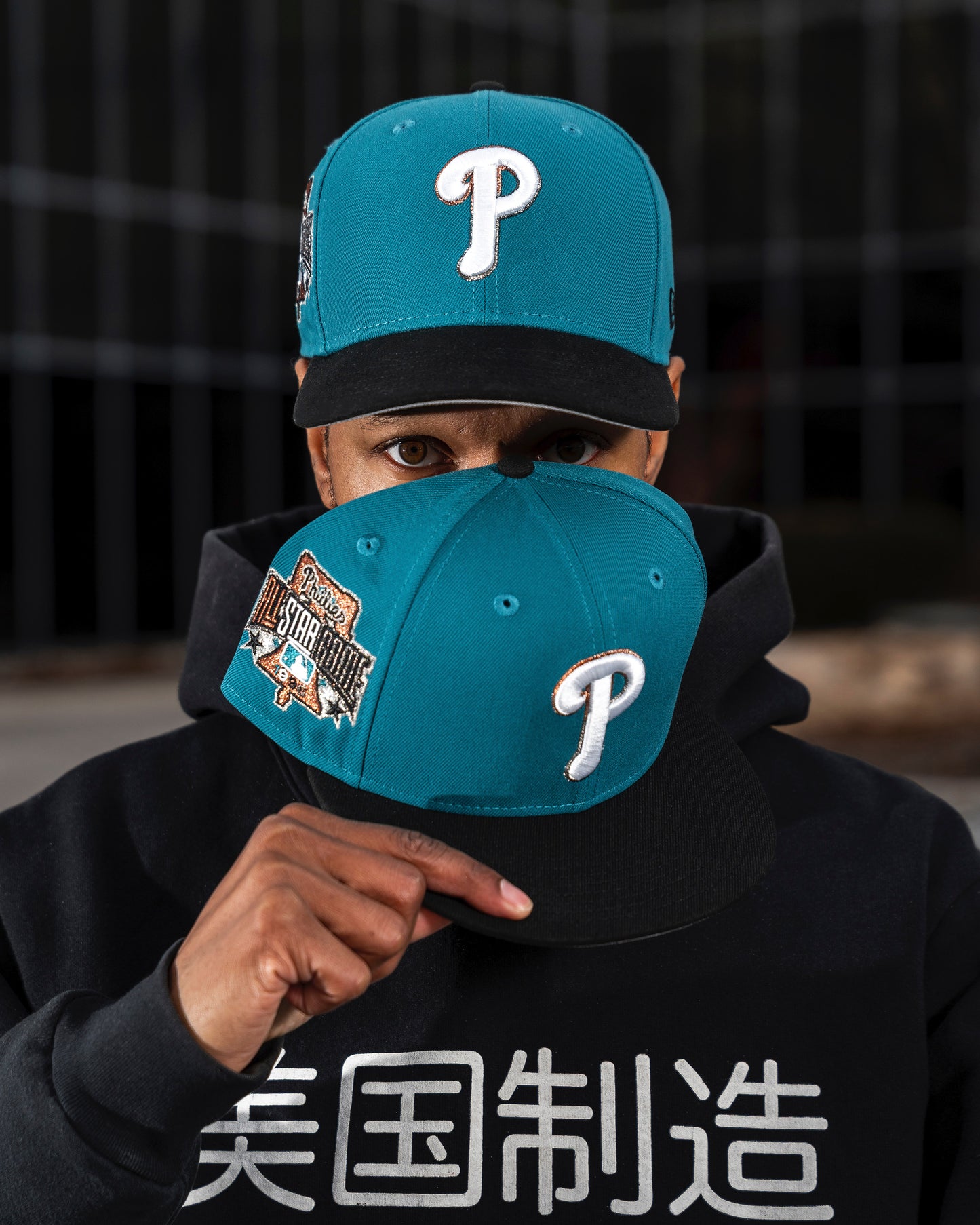 Philadelphia Phillies 1996 All Star Game Blue Jewel/Black 59Fifty New Era