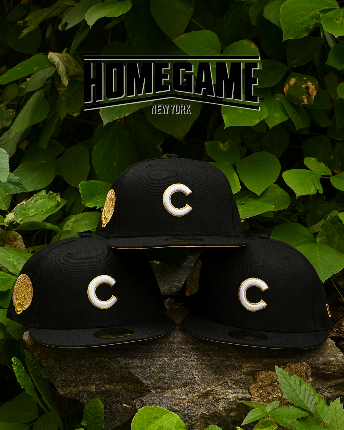 Chicago Cubs Wrigley Field Black 59Fifty New Era