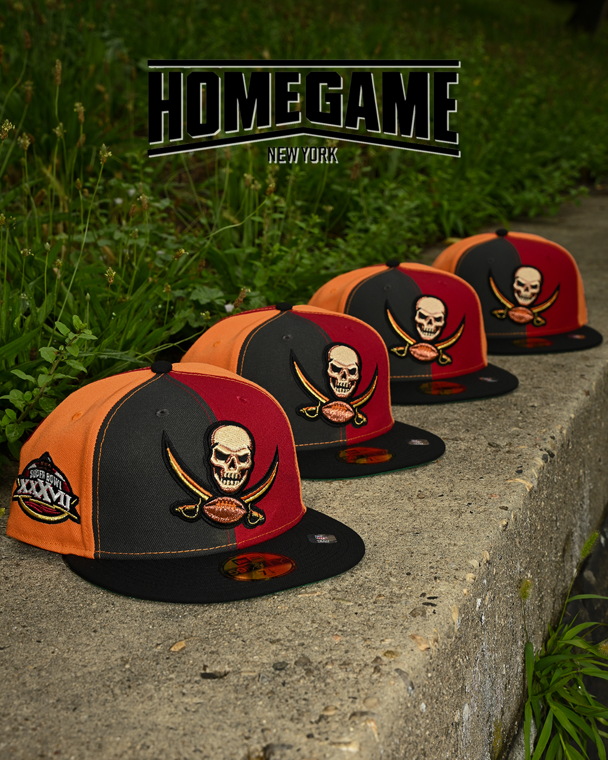 Tampa Bay Buccaneers Super Bowl Olive/Maroon/Black 59Fifty New Era