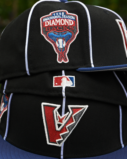 Arizona Diamondbacks 1998 Inaugural Season Black/Indigo 59Fifty New Era