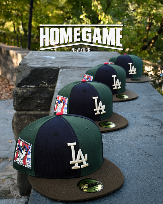 Los Angels Dodgers Shohei Ohtani Navy/Dark Green/Walnut 59Fifty New Era