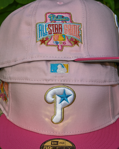 Philadelphia Phillies 1996 All Star Game Pink/Bright Pink 59Fifty New Era
