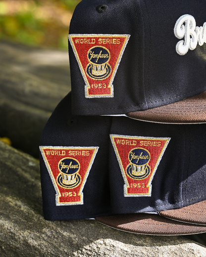 Brooklyn Dodgers 1953 World Series Navy/Walnut 59Fifty New Era
