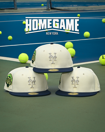 New York Mets 50th Anniversary Chrome White/Navy 59Fifty New Era