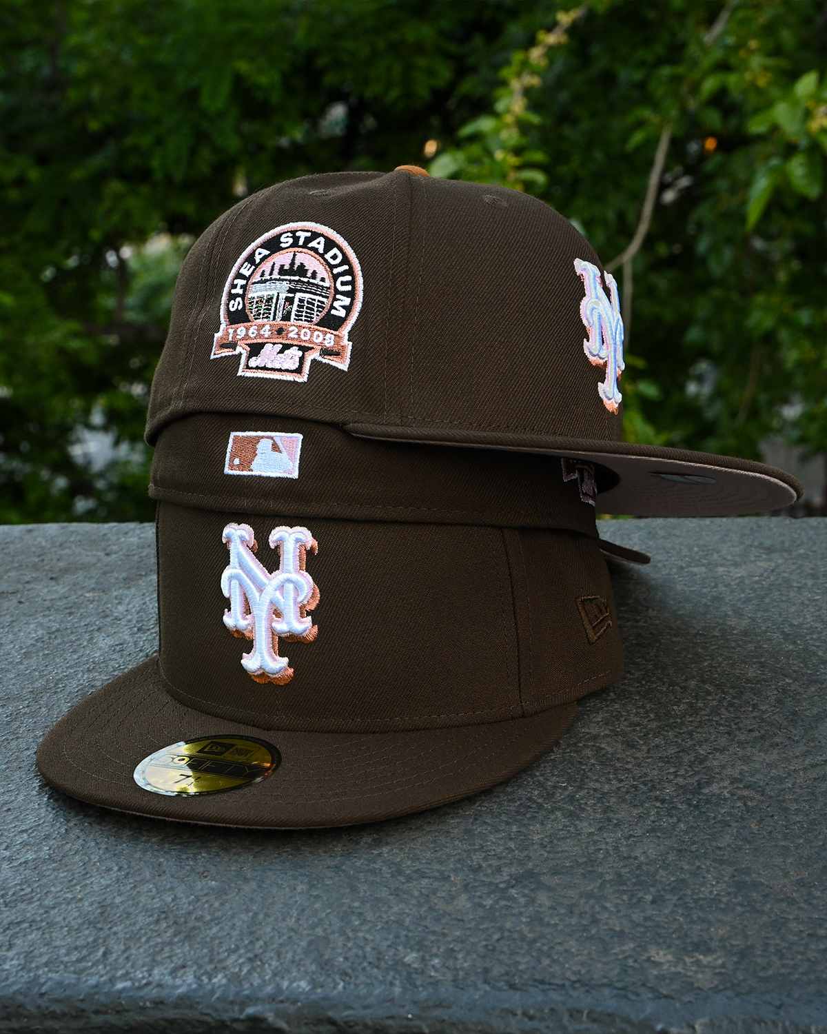 New York Mets 1964 2008 Shea Stadium Walnut 59Fifty New Era