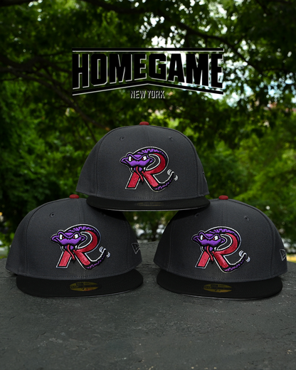 Wisconsin Timber Rattlers Dark Graphite/Black 59Fifty New Era
