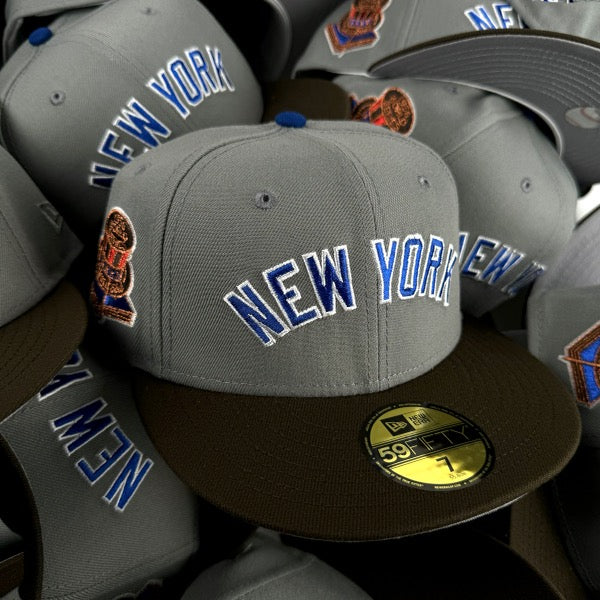 New York Yankees 1959 World Series Misty Morning/Walnut New Era 59Fifty Hat