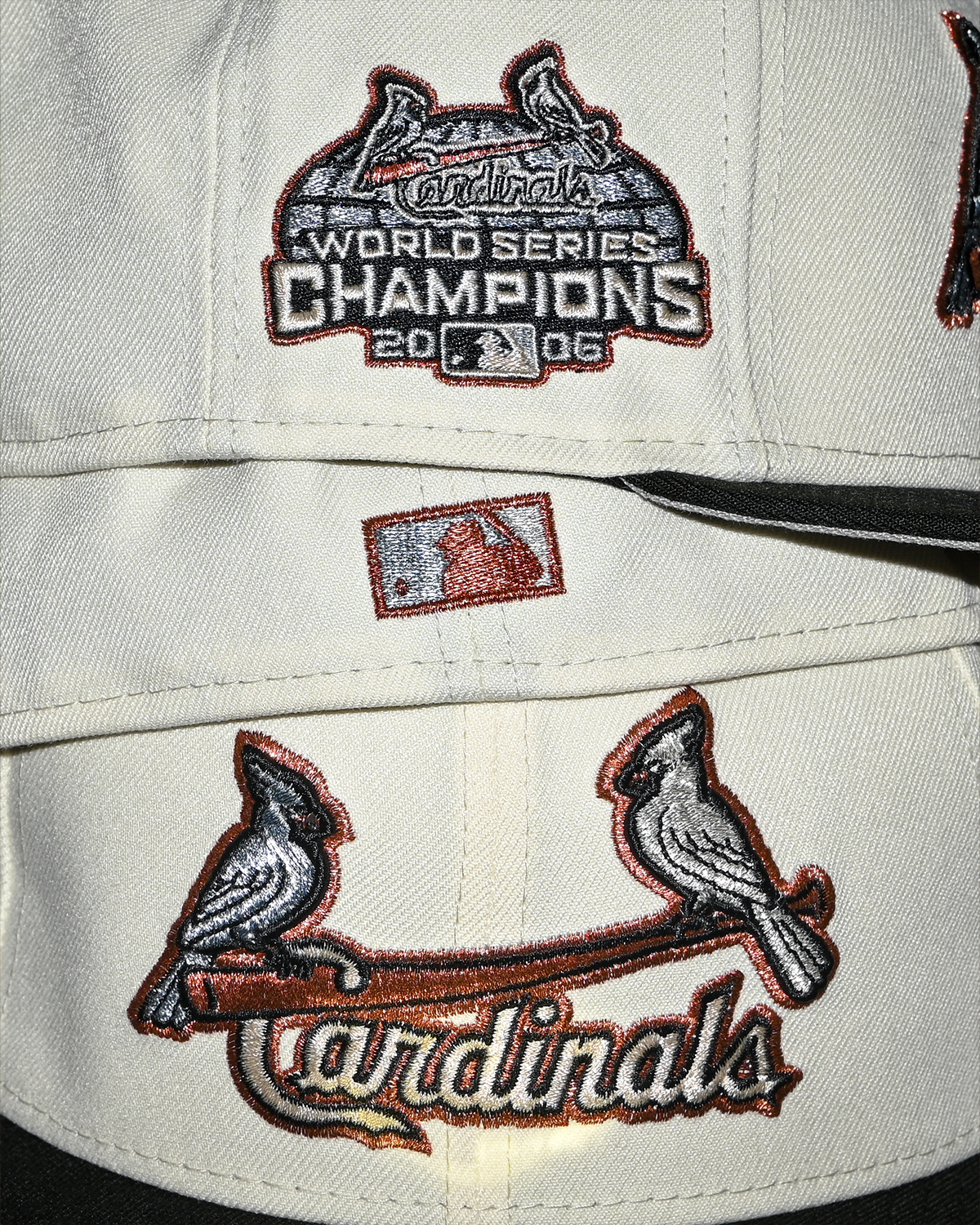 St Louis Cardinals 2006 World Series Chrome White/Black 59Fifty New Era
