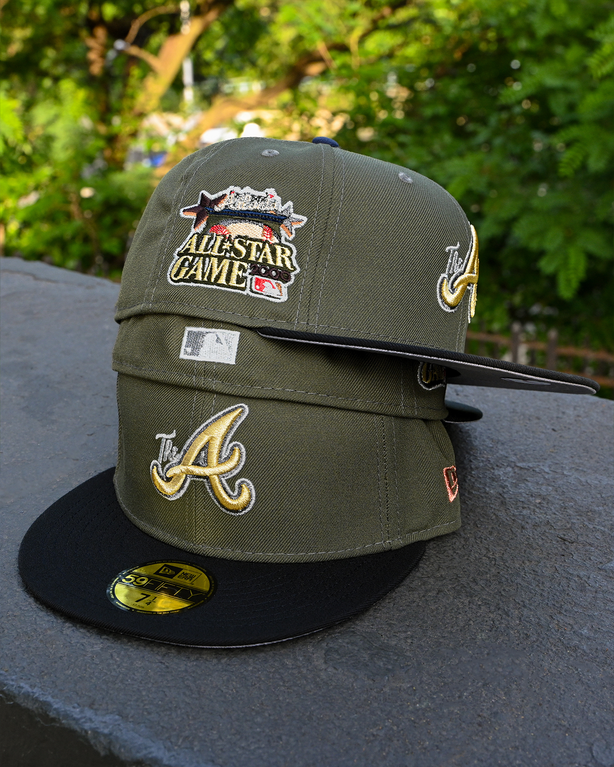 PRE-ORDER Atlanta Braves 2000 All Star Game Olive/Black 59Fifty New Era