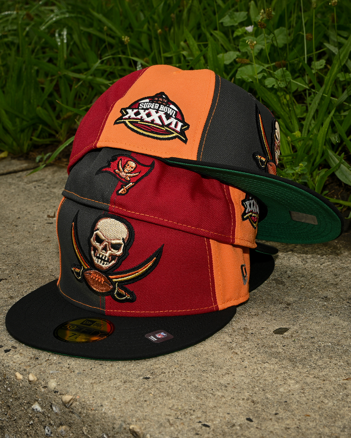 Tampa Bay Buccaneers Super Bowl Olive/Maroon/Black 59Fifty New Era