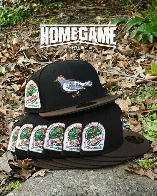 Baltimore Orioles 30th Anniversary Black/Walnut 59Fifty New Era