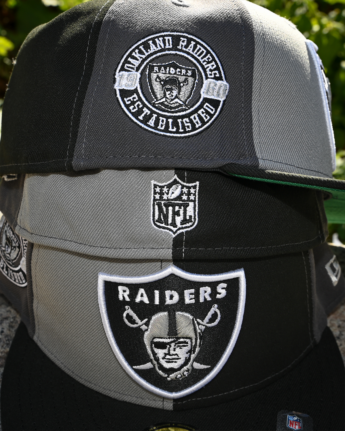 Oakland Raiders 1960 Storm Grey/Black 59Fifty New Era