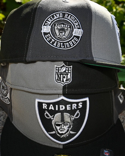 Oakland Raiders 1960 Storm Grey/Black 59Fifty New Era