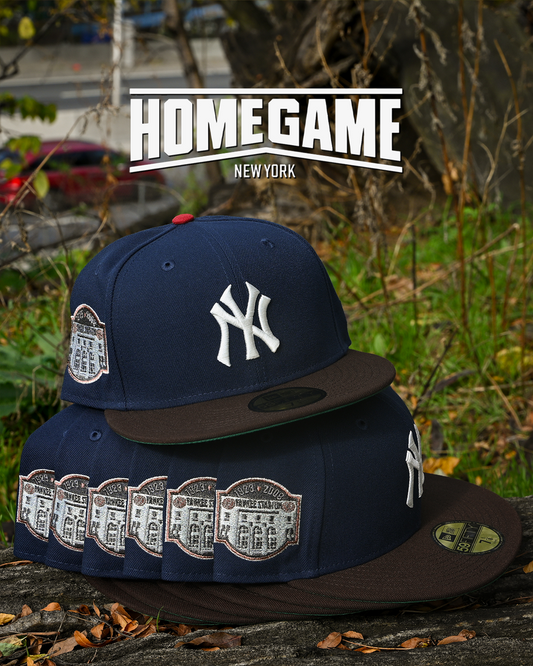 New York Yankees 1923 Yankee Stadium Light Navy/Walnut 59Fifty New Era