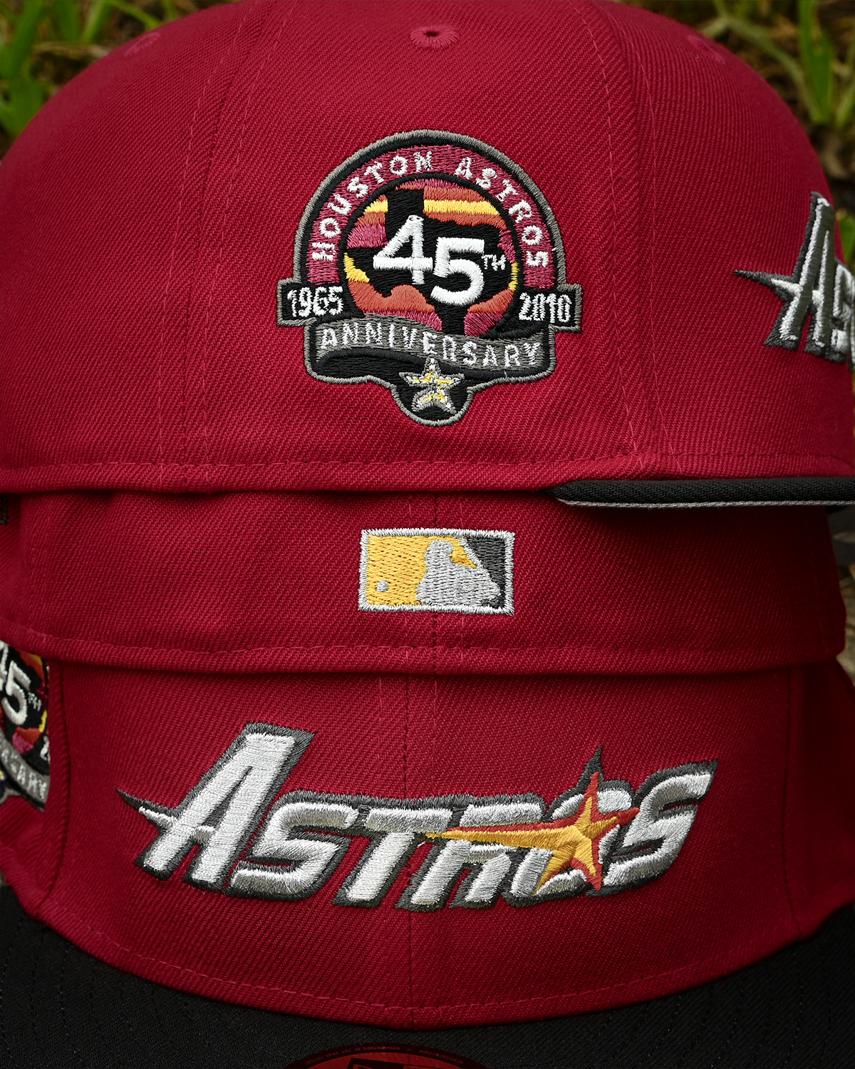 Houston Astros 45th Anniversary Scarlet/Black 59Fifty New Era