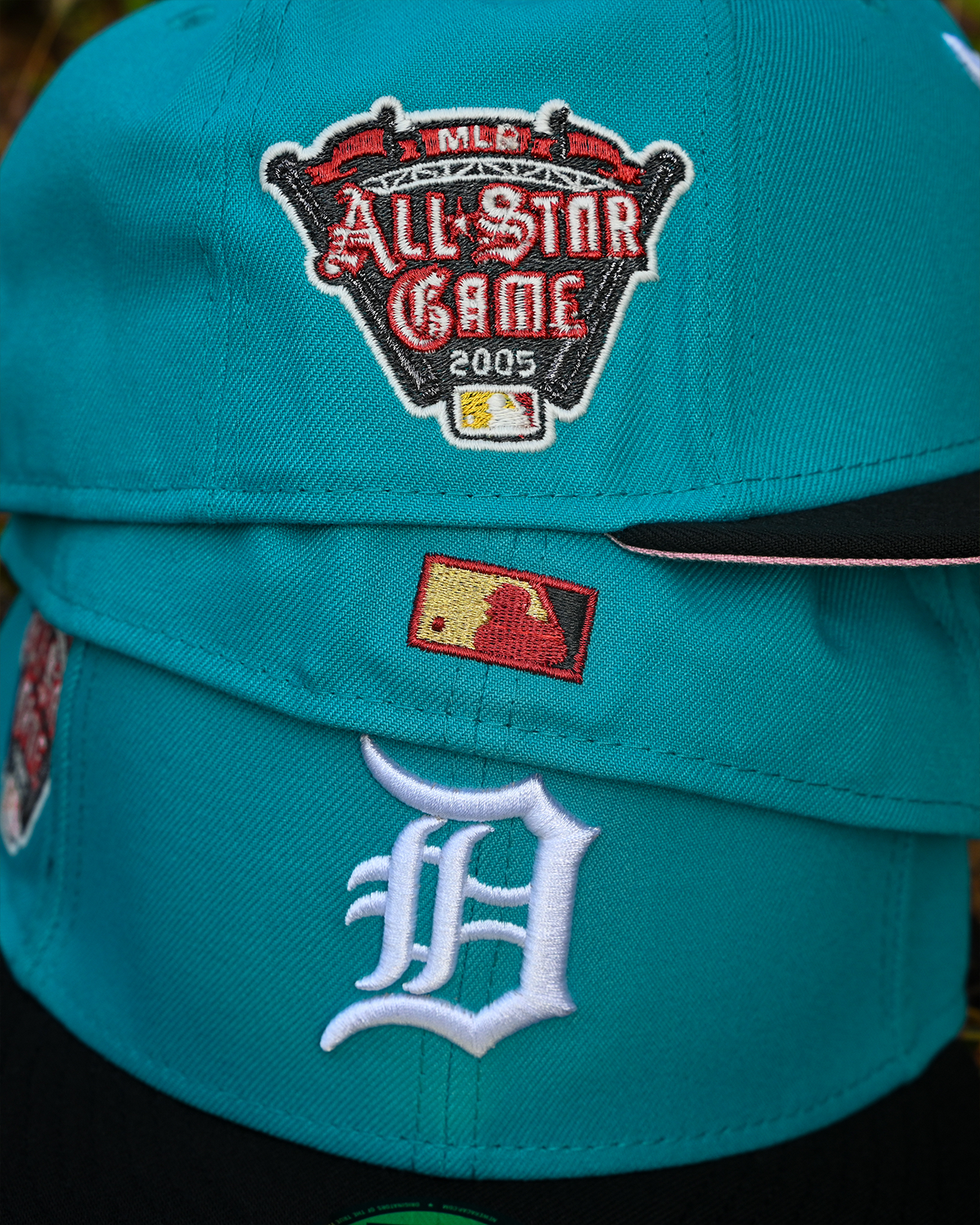 Detroit Tigers 2006 World Series Light Blue/Turquoise/Black 59Fifty New Era