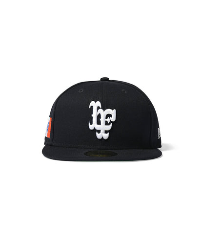 LFYT x New Era LF Logo 59Fifty Fitted Cap Navy NY City Flag