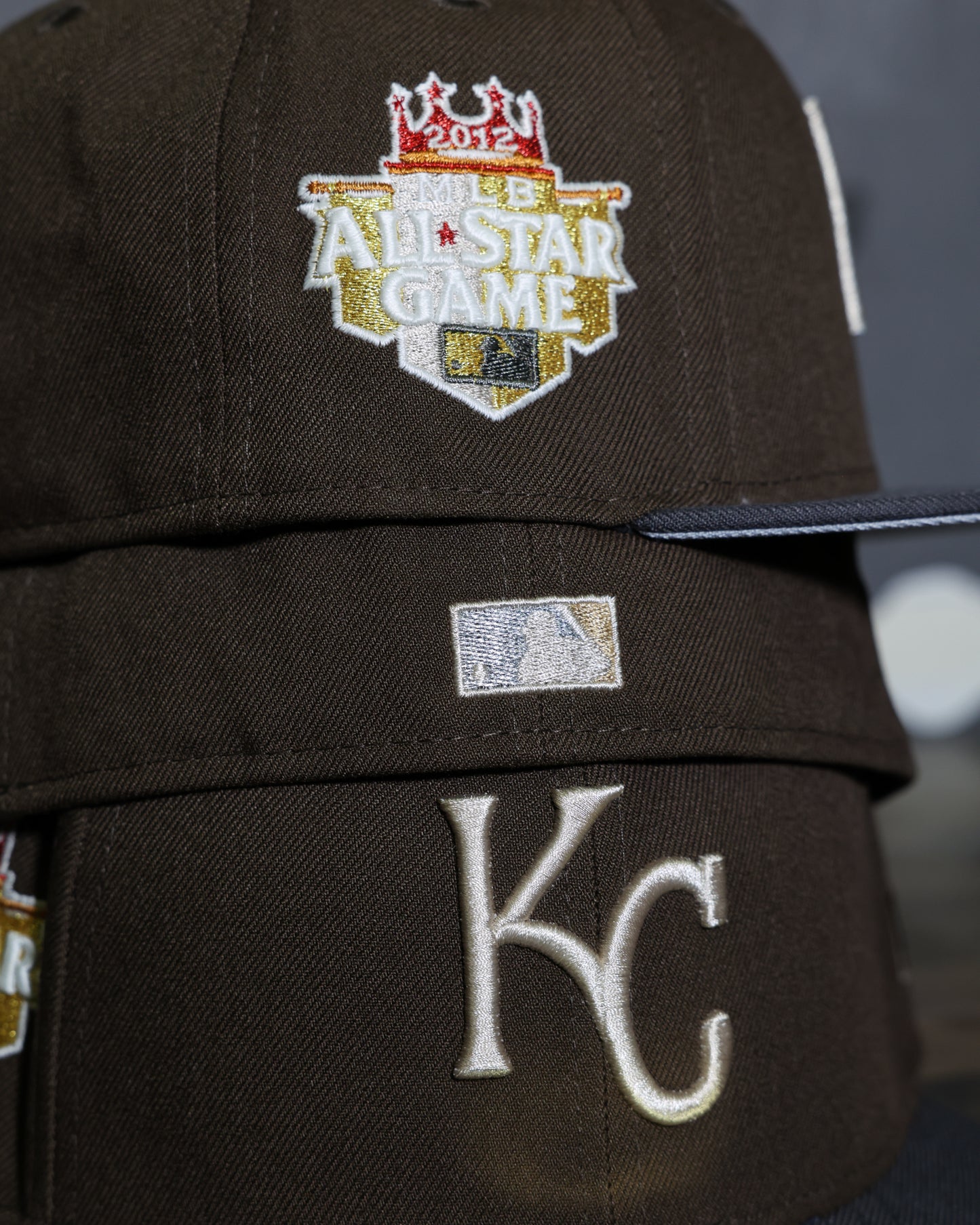 Kansas City Royals 2012 All Star Game Walnut/Dark Graphite 59Fifty New Era