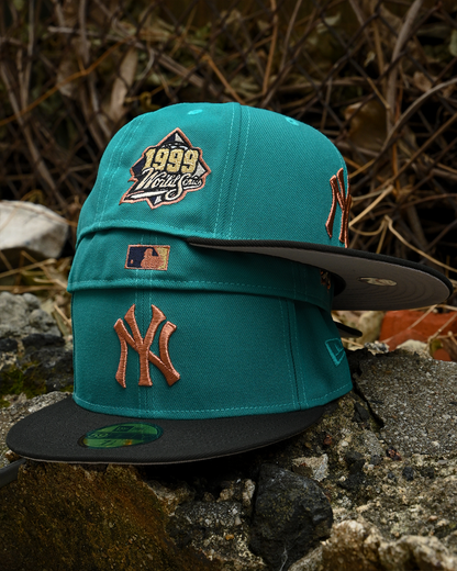 Restock! New York Yankees 1999 World Series Northwestern Green/Black 59Fifty New Era
