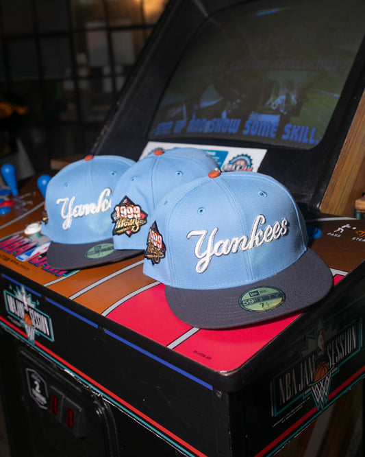New York Yankees 1999 World Series Sky Blue/Charcoal 59Fifty New Era