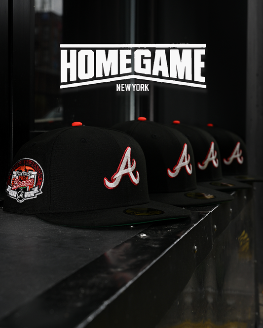 Atlanta Braves Inaugural Season 2017 Black 59Fifty New Era