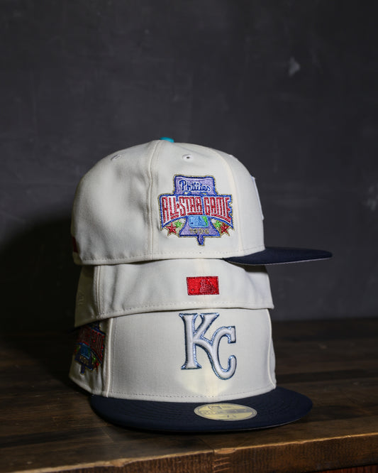 Kanas City Royal 1996 All Star Game Chrome White/Navy 59Fifty New Era